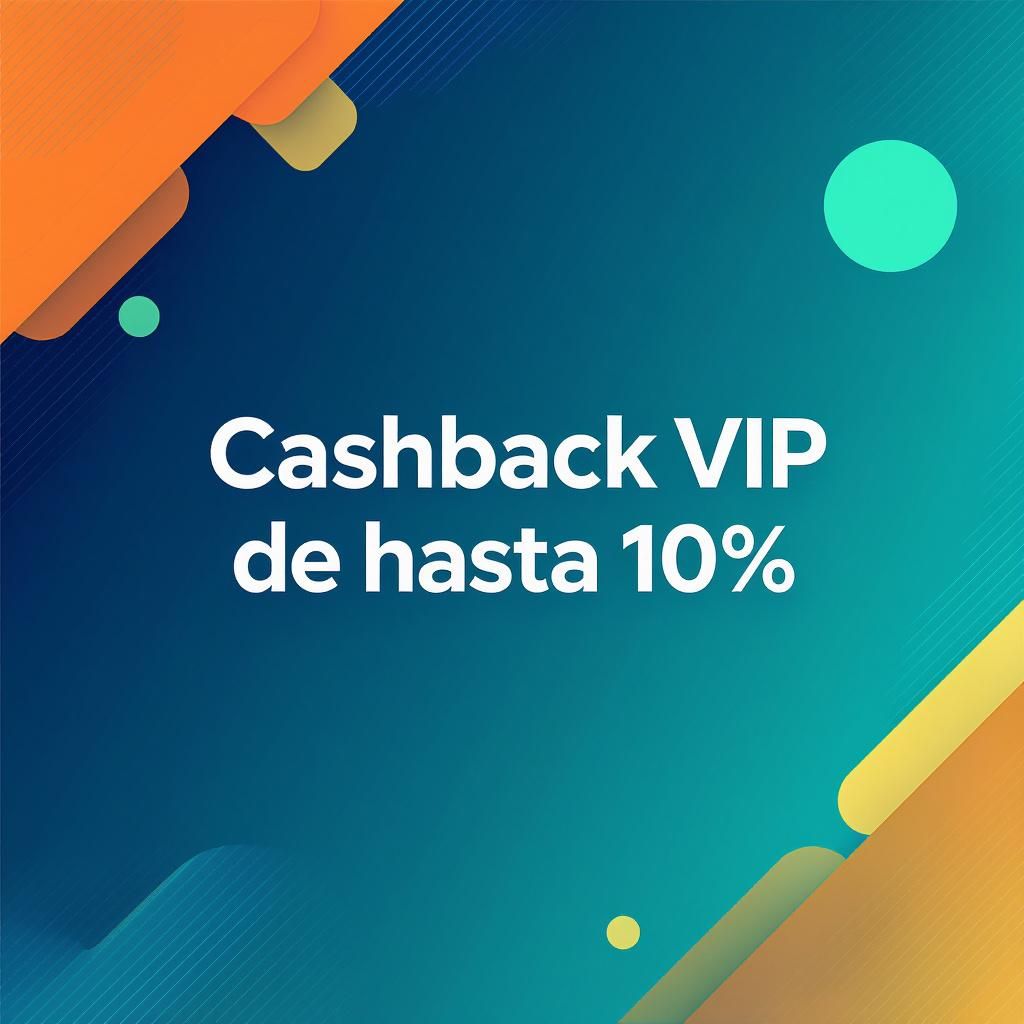 Cashback VIP de hasta 10%